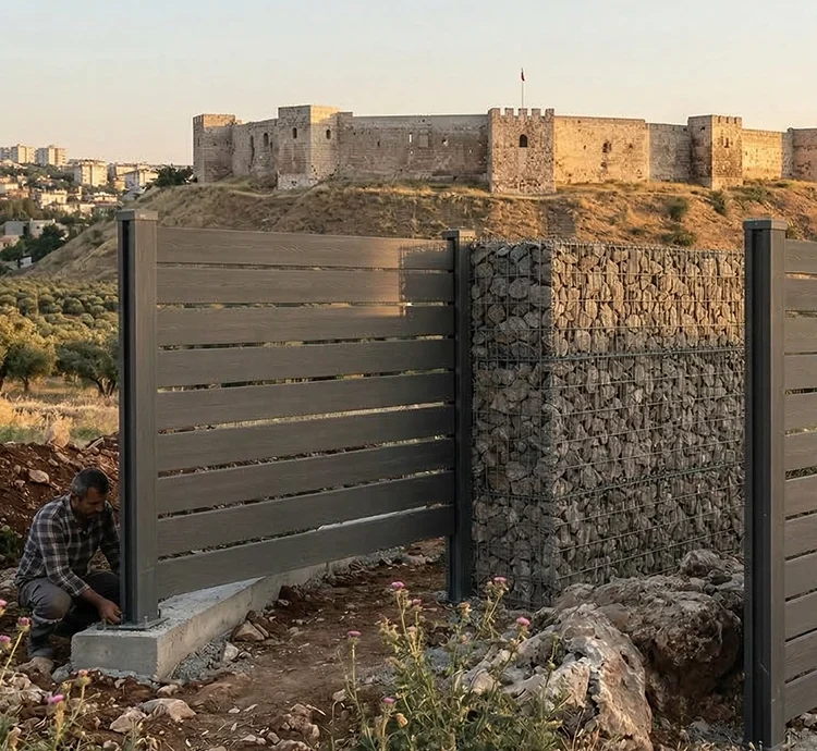 Gaziantep’te bir araziyi ya da bahçeyi çevrelemek söz konusu olduğunda herkesin aklında aynı soru oluşur: “En dayanıklı çit hangisi?” Çünkü iş sadece alanı çevirmek değildir. Asıl mesele, yapılan çitin yıllarca ayakta kalması, ilk rüzgârda eğilmemesi ve birkaç yaz sonra paslanıp dökülmemesidir.