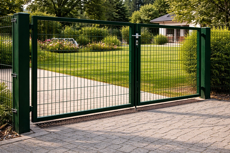 Gaziantep’te geniş giriş alanlarına sahip bahçe, arsa ve işletmelerde en çok tercih edilen kapı sistemlerinden biri çift kanatlı bahçe kapısı çözümleridir. Klasik yapısı, güçlü duruşu ve geniş açılım imkânı sayesinde uzun yıllardır sahada kullanılan ve kendini kanıtlamış bir sistemdir.