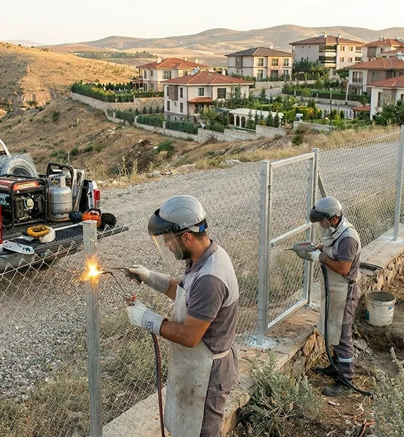 Bir çit sistemi kurulduğunda çoğu kişi işin bittiğini düşünür. Oysa gerçek süreç tam o noktadan sonra başlar. Çünkü dış ortamda kullanılan her sistem zamanla yıpranır, gevşer ve performans kaybı yaşar. Gaziantep gibi iklim koşullarının sert olduğu bölgelerde bu süreç çok daha hızlı gerçekleşir.