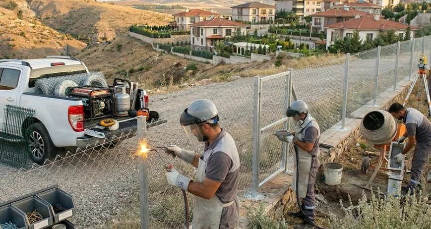 Bir çit sistemi kurulduğunda çoğu kişi işin bittiğini düşünür. Oysa gerçek süreç tam o noktadan sonra başlar. Çünkü dış ortamda kullanılan her sistem zamanla yıpranır, gevşer ve performans kaybı yaşar. Gaziantep gibi iklim koşullarının sert olduğu bölgelerde bu süreç çok daha hızlı gerçekleşir.