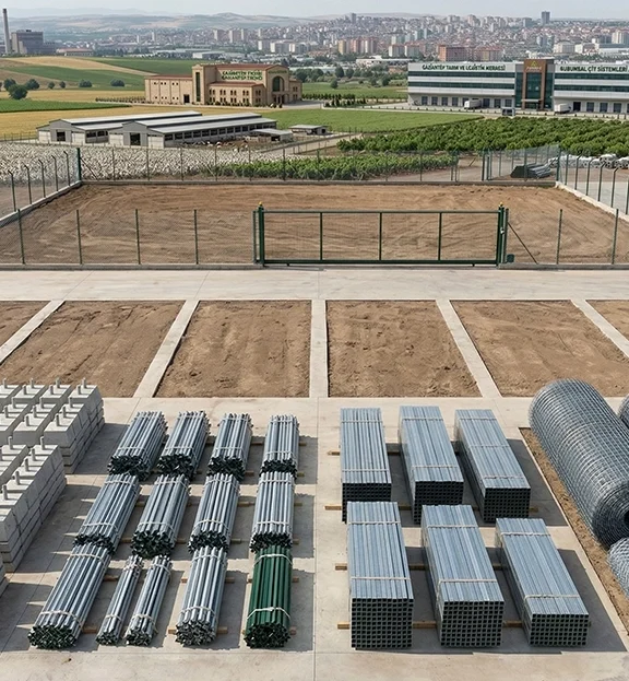 Bir çit sistemine dışarıdan bakıldığında ilk dikkat edilen şey tel olur. Ancak sahada çalışan herkes bilir ki asıl yükü taşıyan tel değil, direklerdir. Gaziantep’te yapılan birçok uygulamada sorun telden değil, yanlış seçilmiş ya da hatalı monte edilmiş çit direklerinden kaynaklanır.