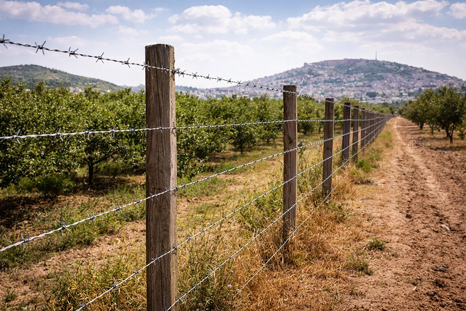 Gaziantep’te geniş bir araziye sahipseniz, en büyük ihtiyaçlardan biri sınırları net şekilde belirlemek ve kontrol altında tutmaktır. Özellikle şehir dışındaki bağ evleri, fıstıklıklar ve tarım arazilerinde en pratik ve yıllardır kullanılan çözümlerden biri dikenli tel uygulamalarıdır.